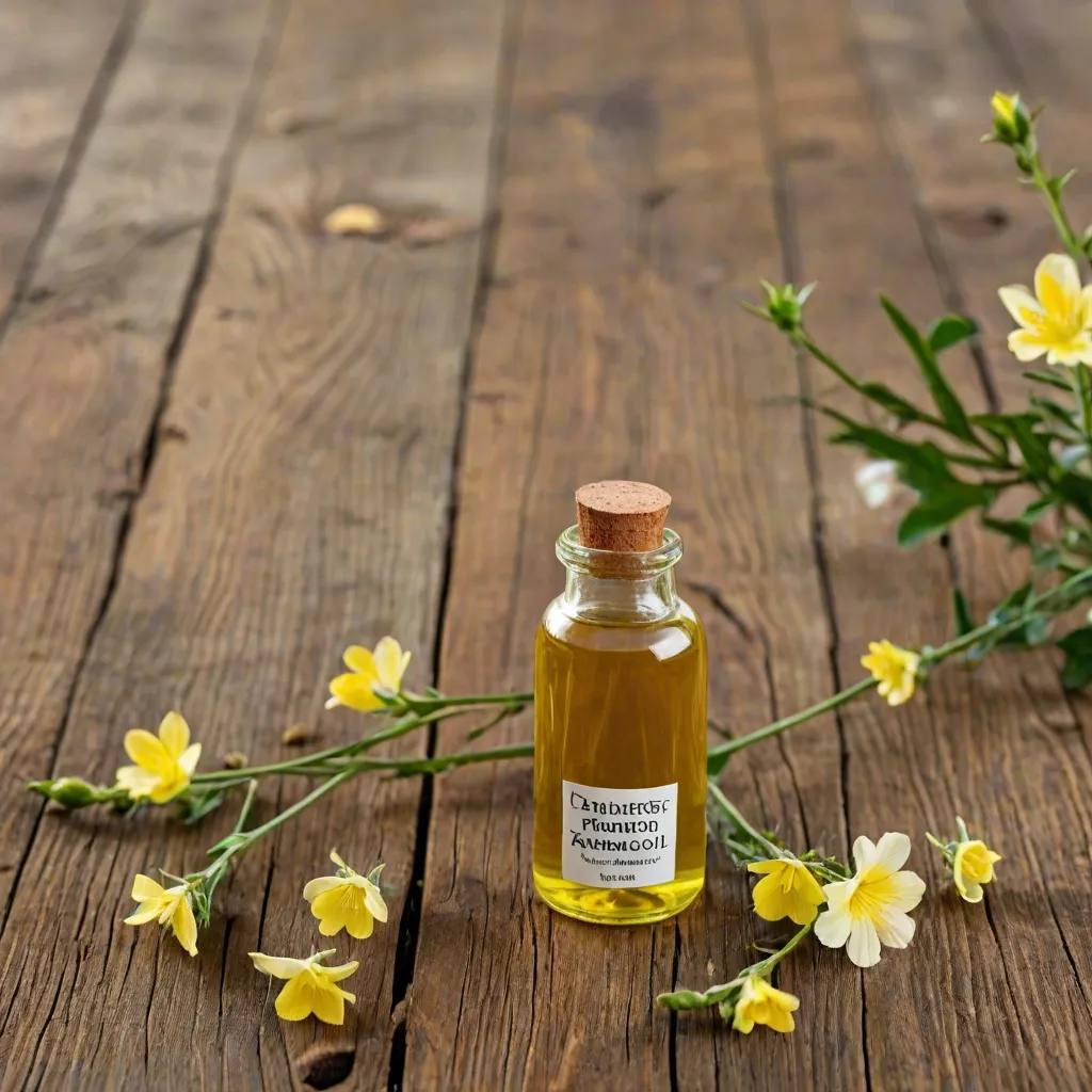 Picie oleju z wiesiołka – efekty dla skóry i włosów