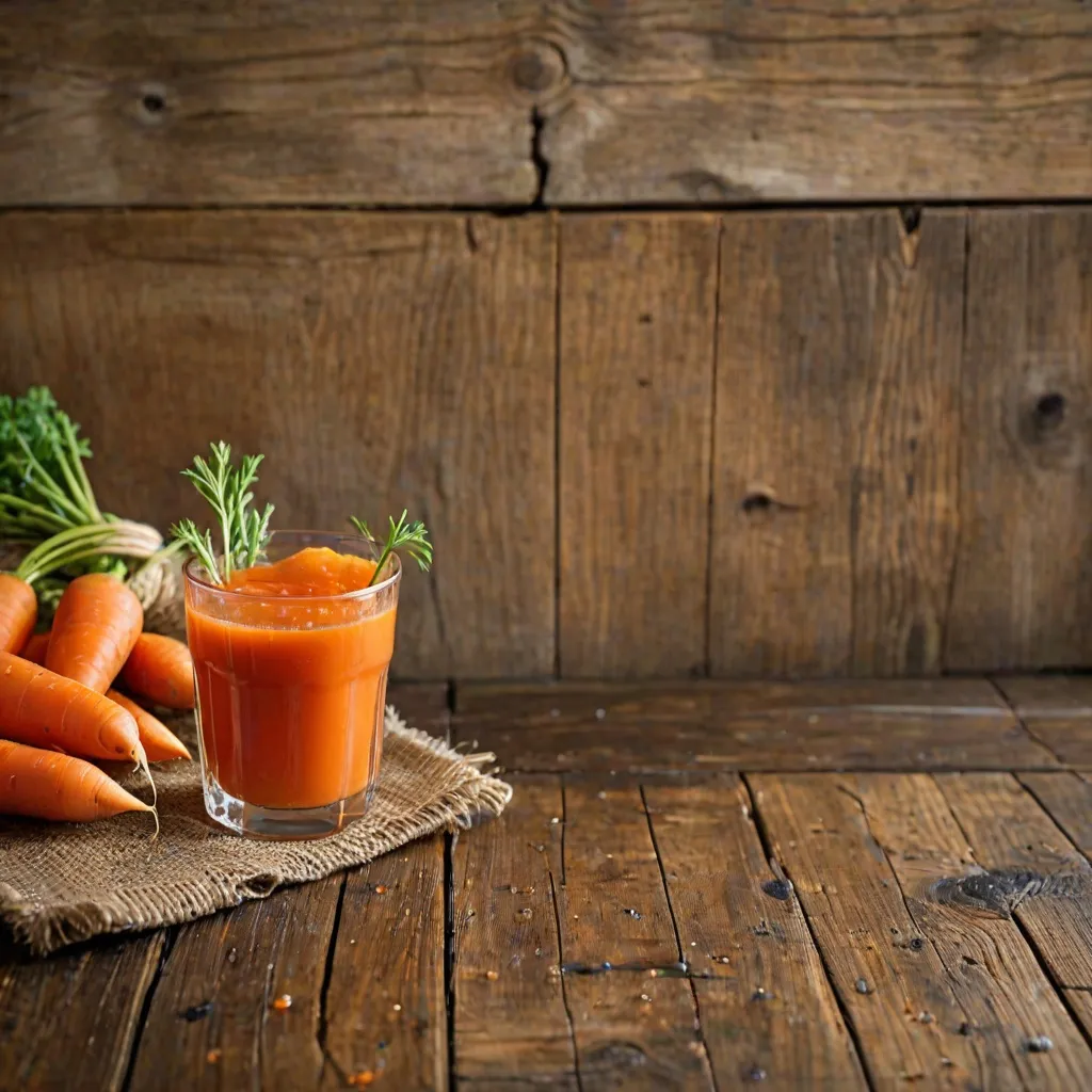 Picie soku z marchwi – efekty dla zdrowia i urody